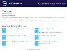 Tablet Screenshot of cttriallawyers.org